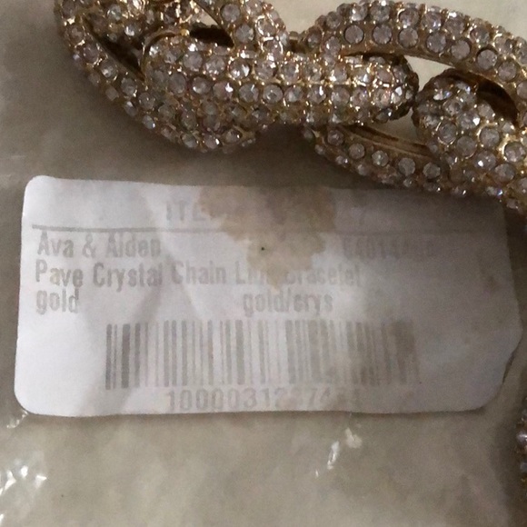 Ava & Aiden Jewelry Ava Aiden Pave Crystal Link Bracelet Poshmark